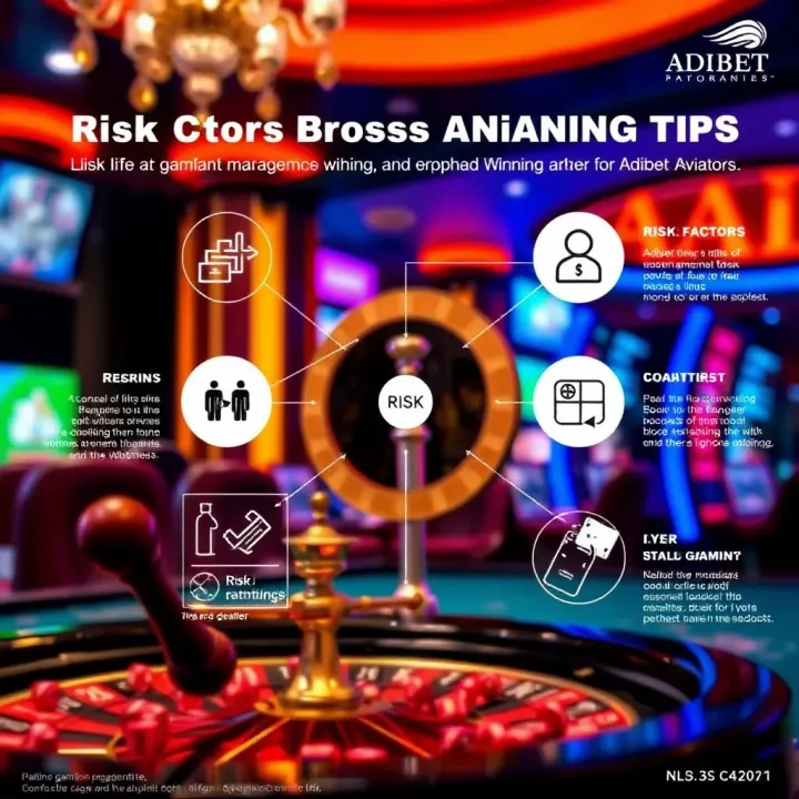 Diagram illustrating risk factors and tips for Nigerian players engaging with Adibet Aviator