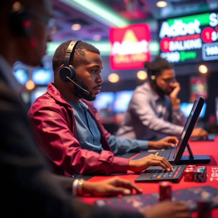 Customer support team assisting clients through phone and online chat