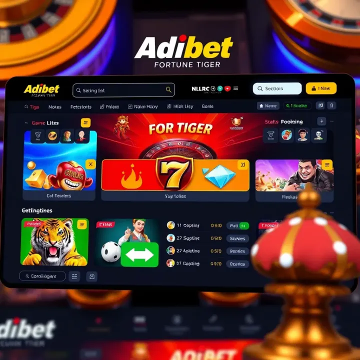 Online betting platform interface showing various game options and betting odds