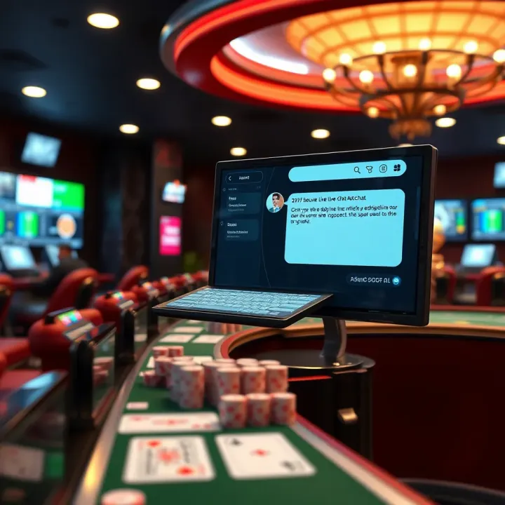 Secure and accessible live chat system available 24/7 on Adibet platform