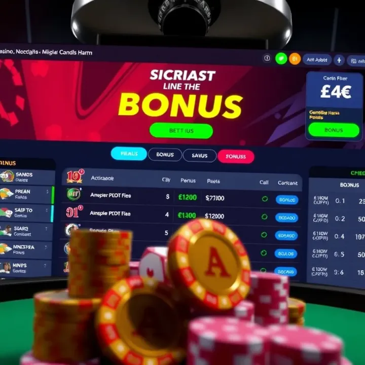 Digital dashboard showing activated bonus credits and betting options on Adibet Nigeria platform