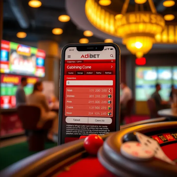 Diagram showing the Adibet mobile booking code interface for Nigerian bettors