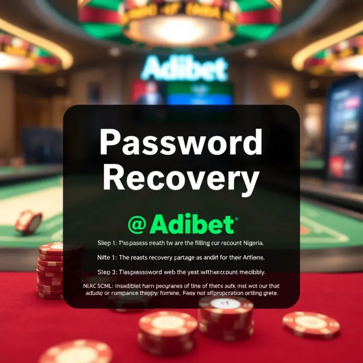 Password Recovery Options on Adibet Nigeria Visual guide illustrating password recovery options for Adibet Nigeria users