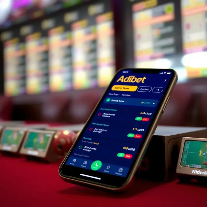 Mobile phone displaying an online sports betting platform interface in Uganda