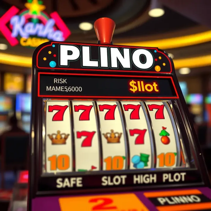 Illustration of risk management approach with balancing safe and high reward slots in a Plinko game