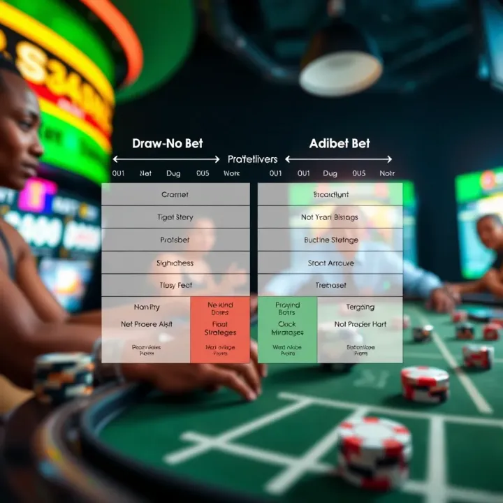 Visual representation of Adibet mechanics showing betting strategies and potential outcomes