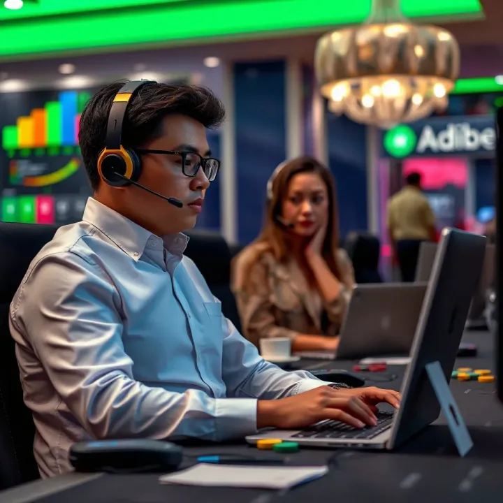 Customer support team responding to email inquiries for a betting platform