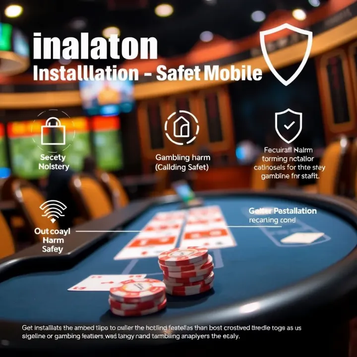 Safe installation guidelines for mLite Adibet Mobile APK with security features highlighted