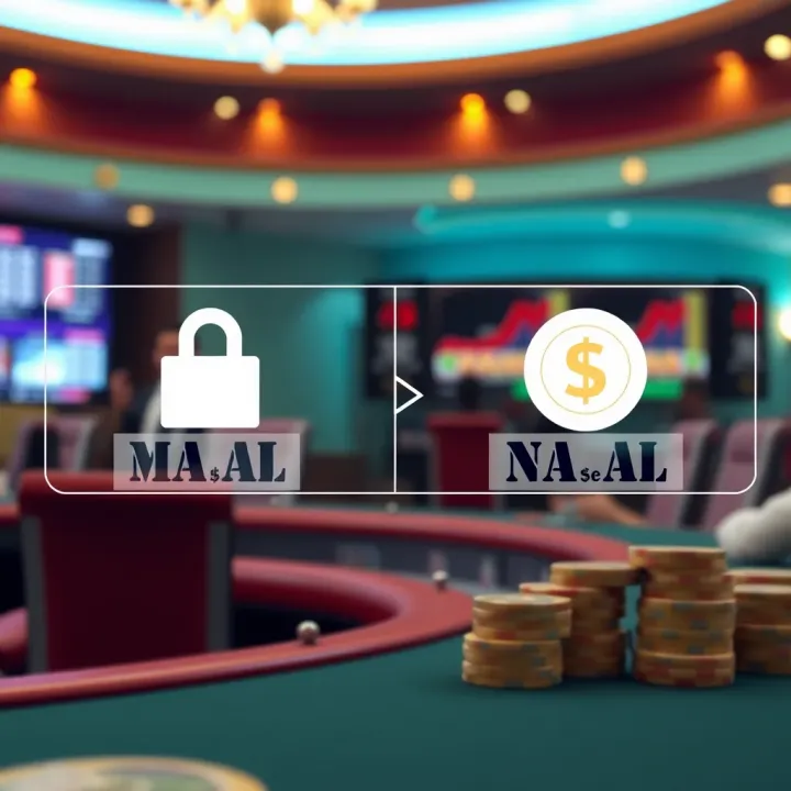 Graphic depicting secure online payment methods including bank transfers used in Nigerian naira casinos
