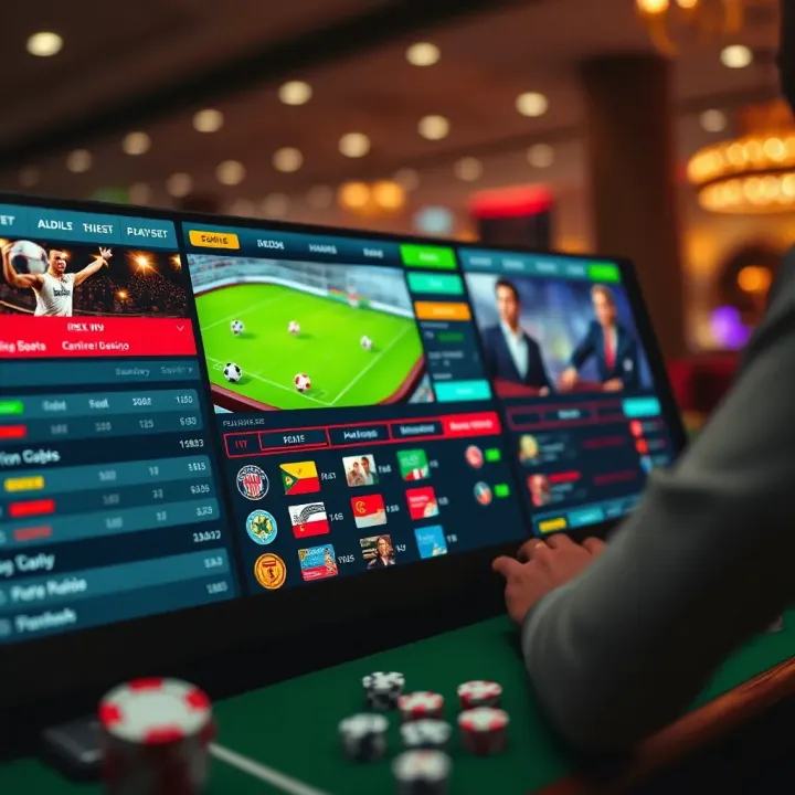 Screenshot of betting options and live sports events available on Old Adibet Mobile.com for optimized mobile betting experience
