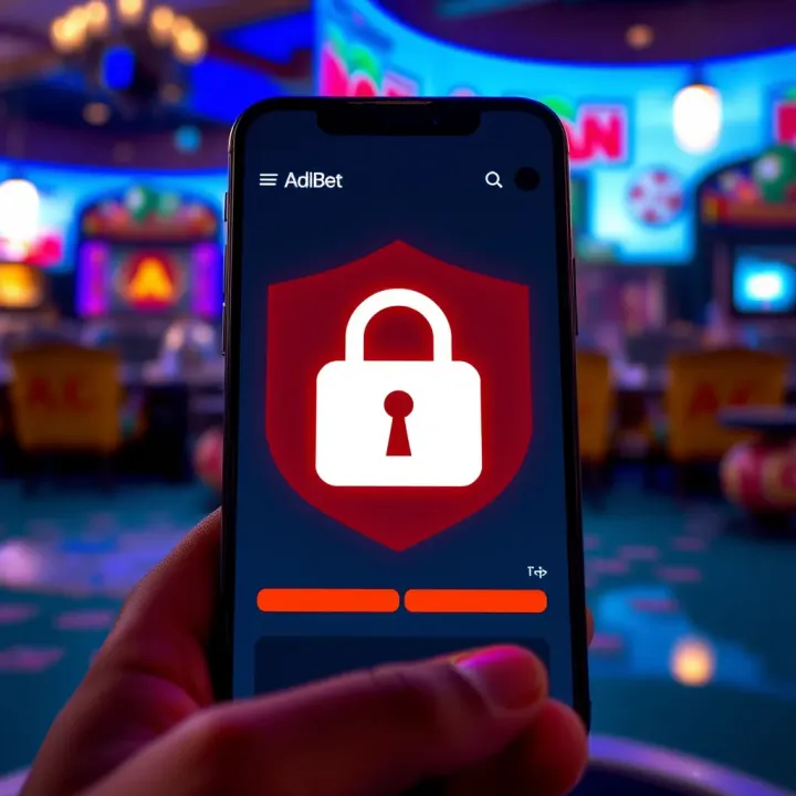 Secure padlock icon overlay on a smartphone illustrating protection of personal data in mobile applications