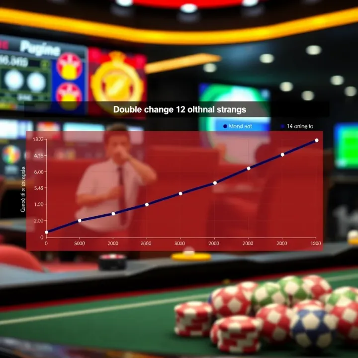 Graph showing strategies to increase winning odds in Adibet football betting