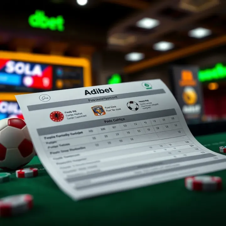 Various types of football bets illustrated with icons and betting slip