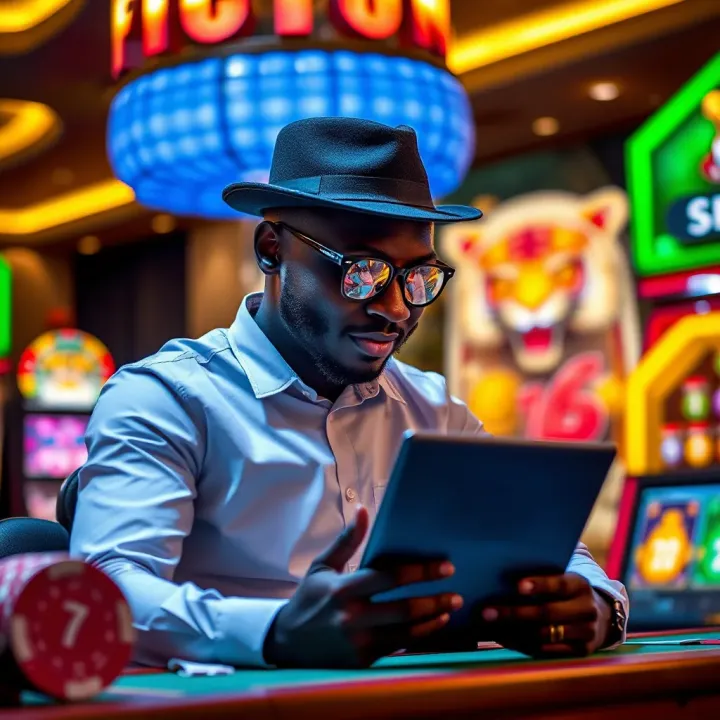 Nigerian bettor reviewing terms and conditions for free spins promotions in online gaming