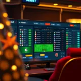 Live sports betting interface displaying various football match odds and real-time updates