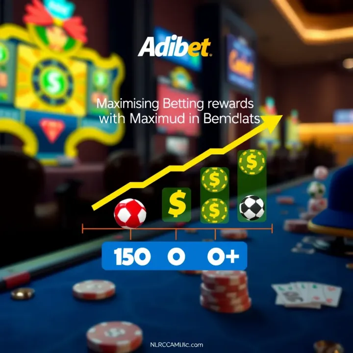 Graphic showing an increase in betting benefits with symbols representing bonuses and winnings