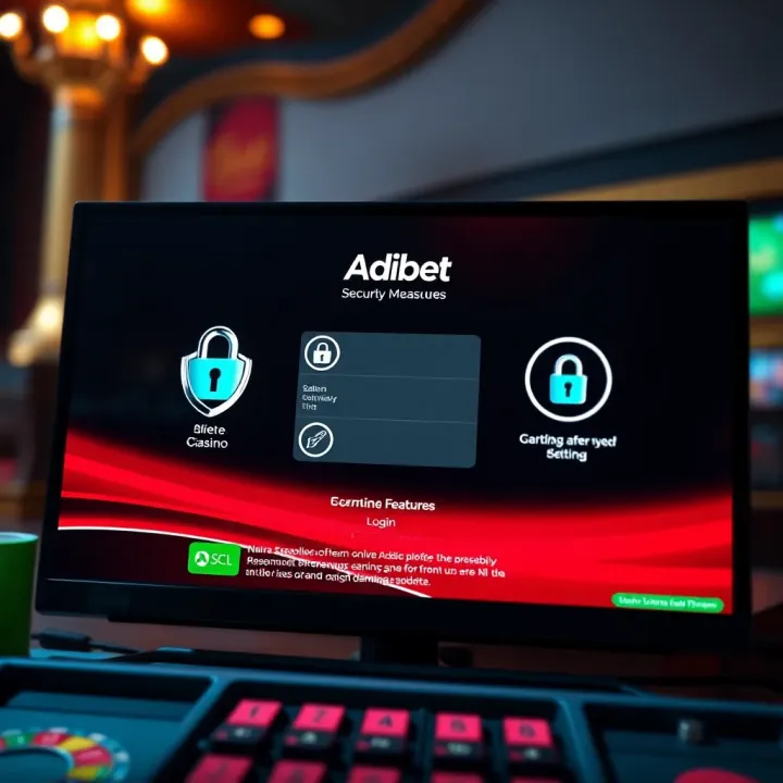 Secure login screen displaying encryption symbols highlighting platform's safety features