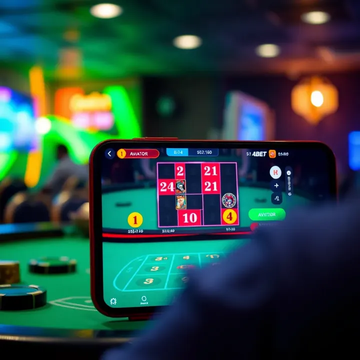 Gameplay screen showing Aviator game interface on the Adibet app